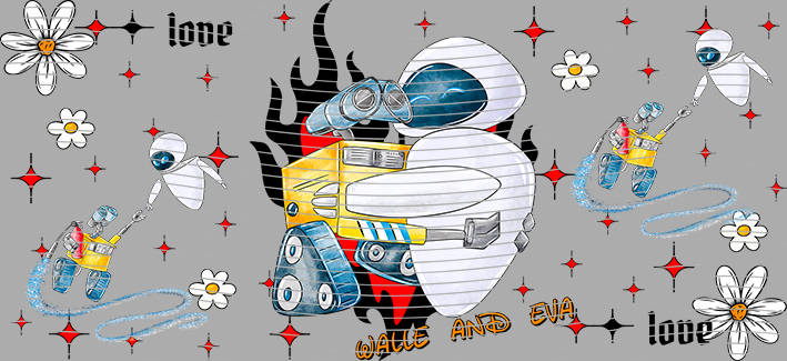 16oz Disney style-D-1118